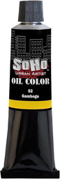 Soho Urban Artist Oil Paint - Gamboge, 170 ml Tube - Best Valued Oil Colors for Painting, Excellent Pigment Load