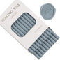Dust Blue Wax Seal Sticks, ONWINPOR 20pcs Glue Gun Wax Sealing Sticks for Wax Seal Stamp, Wedding Invitations, Envelope Letter Sealing (20, Dusty Blue)