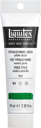 Liquitex Professional Heavy Body Acrylic Paint, 2-oz (59ml) Tube, Phthalocyanine Green (Yellow Shade)