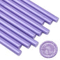 Pearl Purple Wax Sealing Sticks - 10pcs for Glue Gun and Seal Stamp, Melting Wax for 0.43'' Glue Gun