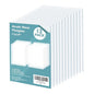 Egofine Plexiglass Sheets Acrylic Sheets 12 Pack of 11x14 0.04 Thick Clear Plastic Cast Transparent Plexiglass for Crafting Projects, Replacement Picture Frame Glass, DIY Display, Easy to Cut