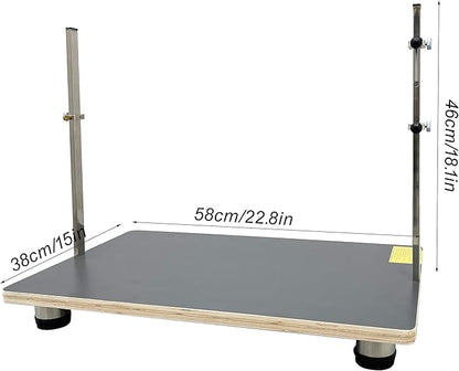 TECHTONGDA Hot Wire Foam Cutter Styrofoam Cutting Machine Thermocut with Temperature Adjuster and Cutting Wire 110V (38 x 58cm/15 x 22.8in, Black)