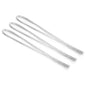 PATIKIL 32 Inch 24 Gauge Floral Stem Wire, 3 Pack/120 Pieces Bouquet Stem Paper Wrapped for DIY Crafts Flower Arrangements, Silver Tone