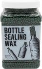 Blended Waxes, Inc. Bottle Sealing Wax, Pastille Wax Seal Beads For Wine, Beer, and Liquor Bottle Sealing, Seals Between 25-30 Bottles, 1 lb, Green