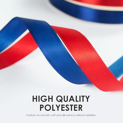 3/8" Wide x 100 Yards Single Face Polyester Satin Ribbon, Satin Ribbon for Crafts, Gift, Hair Bows, Wedding Party Decoration, Bow Making & Other Projects (Green)