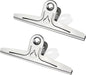 Coideal Extra Large Bulldog Paper Clips, 30cm Jumbo XXL Easel Clips Stainless Steel 2 Pcs Heavy Duty Binder Clamps for Office File (Silver, 11 4/5 Inch)