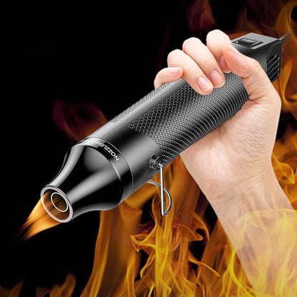 Heat Gun, Uptdae Version 110V 300W Mini Handheld Hot Air Gun with 6.6ft Cable, Portable Heat Gun For Crafting, Embossing, Shrink Wrapping PVC, Drying Paint, Clay, Rubber Stamp
