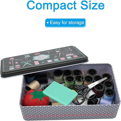 PATIKIL Magnetic Needle Storage Case, Plastic Portable Sewing Pin Keeper Needle Organizer Box Container for Embroidery Knitting Stitching, Green