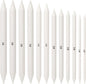 Blending Stump, 12 PCS Tortillions Blending Pencil Oil Pastel Blending Tools Shading Pencils Soft Paper Felts Sketch Blending Sticks for Artist Student Sketch Drawing Supplies (6 Sizes)