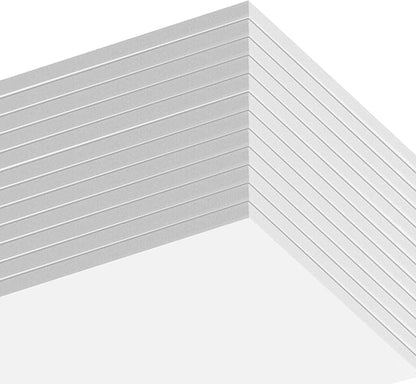 VEVOR Foam Board, 12 Pack 24 x 36 Inch, 3/16 Inch Thickness White Poster Board, Acid-Free Double Sided Foam Core Sheets for Mounting, Crafts, Paintings Prints, Art, Display, Presentation and Projects