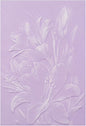 BAOFALI 3D Embossing Folder for Card Making,Lily Flowers Clear Plastic Texture Fades Embossing Folder Template for Scrapbooking and Other Paper Craft Album Stamps DIY Decoration 6.3" L x 4.5" W
