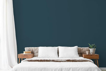 EVOLVE Paint & Primer: Environment-friendly, Eggshell with One-coat Coverage for Interior & Exterior surfaces (Deep Blue, 1-Gallon)