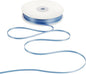 HUIHUANG 1/8" Smoke Blue Ribbon Continuous 100 Yards Solid Color Double Faced Thin Ribbon Silk Satin Ribbon for Wedding Invitation Cards Crafts Sewing Hanging Tags Gift Wrap
