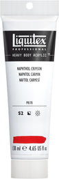 Liquitex Professional Heavy Body Acrylic Paint, 4.65-oz (138ml) Tube, Naphthol Crimson