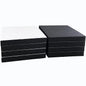 8 Pcs Black Adhesive Foam Padding, Closed Cell Foam Sheet 1/2" Thick 6 Inch X 6 Inch Neoprene Rubber Pad Self Stick Anti-Slip Adhesive Anti Vibration Pad (6inX 6inX 1/2in, 8)