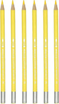 PATIKIL Watercolor Pencil, 6Pcs Water Soluble Pencils for Blending, Coloring, Sketch Drawing, Painting, Light Yellow