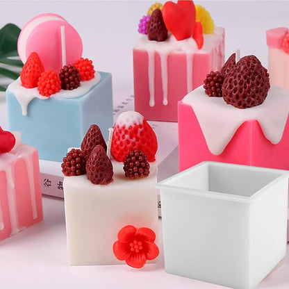 4 Inch Cube Silicone Mold Super Large Square Resin Mold Resin Epoxy Casting Molds
