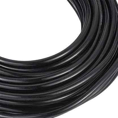 Fashewelry 32.8 Feet 5mm Black Aluminum Wire Bendable Metal Craft Wire for Beading Sculpting Jewelry Making