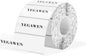 Transparent Thermal Labels Stickers, 2.25 x 1.25 Inch Clear Labels, Self-Adhesive Direct Thermal Stickers for Logo Design- Waterproof/ 200 Sheets