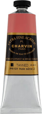 Charvin Extra Fine Professional Acrylic Paint - Tanned, 150ml Tube, Triple-Milled, Lightfast Pigments, Open Stock Artist Acrylic Paints in Nature-Inspired Hues