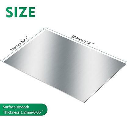 Engraving Blank ABS Double Color Plastic Sheet, 11.8x6.49x0.05 inch Materials Double Color Plastic Sheet for Interior Signs, Badges, DIY Carving Pack of 12 (Color 12)