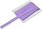 MECCANIXITY Double Fold Bias Tape for Sewing 5/8 Inch x 6 Yards Satin Pre-fold Continuous Binding Tape for Seaming Quilting Hemming Binding DIY Crafts, Light Purple