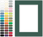 Poster Master Forest Shadow Matboard – 4-Ply Acid-Free Picture Mat Board with 45° Beveled Cut, Made in USA, Custom Cut to Any Size, 1/16" Thickness for Framing & Displays