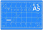 DIYSELF Cutting Mat 8in×6in, Self Healing Cutting Mat, A5 Rotary Cutting Mats for Crafts Sewing Hobby Fabric Project, 5-Ply Craft Cutting Board Double Sided, Craft Mat for Quilting