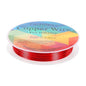 HARFINGTON 20ft Jewelry Wire, 24 Gauge (0.5mm) Brass Craft Soft Metal Tarnish Resistant Copper Beading Wire for Jewelry Making Supplies Crafting, Bright Red