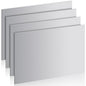 16" x 12" 18 Gauge Steel Sheets Metal Cold Rolled Steel Plate, 4 Pcs Weldable Metal Sheet for DIY Craft Projects, Industrial, Professional
