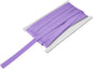 MECCANIXITY Double Fold Bias Tape for Sewing 5/8 Inch x 12 Yards Satin Pre-fold Continuous Binding Tape for Seaming Quilting Hemming Binding DIY Crafts, Light Purple