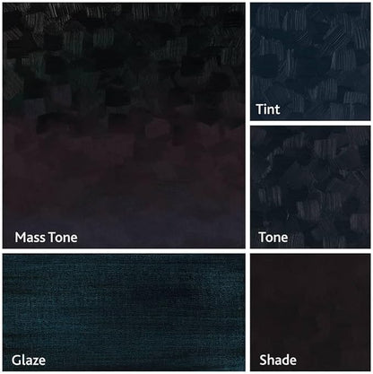 Tusc & Pine Artist Oil Paint - Nocturne Blue, 150 ml, Non-Yellowing, Rich & Creamy Consistency, Maximum Pigment Load, Small Batch Milled Oil Paints Made in the USA for Professional Artists