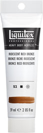 Liquitex Professional Heavy Body Acrylic Paint, 2-oz (59ml) Tube, Iridescent Rich Bronze