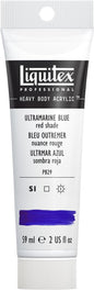 Liquitex Professional Heavy Body Acrylic Paint, 2-oz (59ml) Tube, Ultramarine Blue (Red Shade)