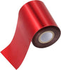 PATIKIL 3.2"x400Ft Hot Stamping Foil Paper,Heat Transfer Hot Stamping Paper Foil Roll for Leather DIY Logo Decor Craft Gift Card Package Scrapbook,Red