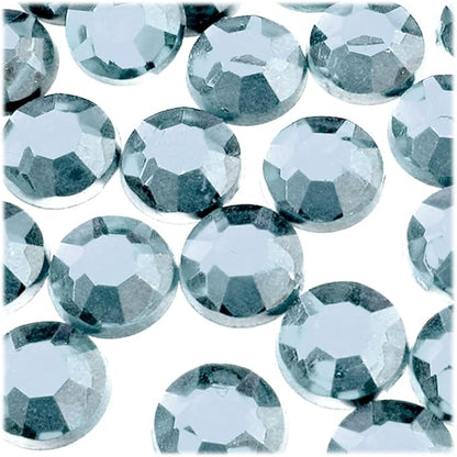 The Crafts Outlet 72pc Rhinestones Round 20mm - Jewel Tone Assortment