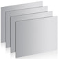 4 Pcs 16 Gauge Steel Sheets Metal Cold Rolled Steel Plate, 12" x 8" Weldable Metal Sheet for DIY Craft Projects, Industrial, Professional