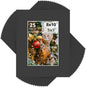 Mat Board Center, Pack of 25, 8x10 for 5x7 Black Mats - Acid Free, 4-ply Thickness, White Core - for Pictures, Photos, Framing