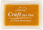 Gold Ink Pad Finger Washable Kids Stamp Ink Pad for Rubber Stamps Paper Scrapbooking