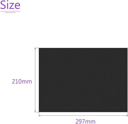 DMiotech 10Pcs Correction Gel Light Filter Overlay Transparent Plastic PVC Sheets Maroon for Photo，Film,Video