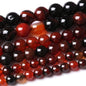 32PCS 12MM Red Persian Agate Stone Beads Energy Healing Beads for DIY Jewelry Bracelet Necklace Making for Jewelry Making15Inch