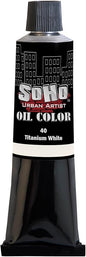 Soho Urban Artist Oil Paint - Titanium White, 170 ml Tube - Best Valued Oil Colors for Painting, Excellent Pigment Load