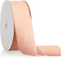 2" X 20 Yards Peach Velvet Ribbon for Christmas Tree Wreath Decoration Handmade Crafts Ornaments Gift Wrapping & Bow Making