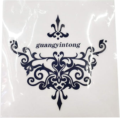 guangyintong Heat Transfer Vinyl Navy Blue HTV Rolls, 12" x 12ft Navy Blue Iron on Vinyl for T-Shirts, Matte Surface HTV Vinyl for All Cutter Machine Easy to Cut & Weed for HTV DIY Design
