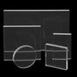 5 Pieces Clear Stamp Blocks Set, Clear Acrylic Stamping Blocks Tool Acrylic Blocks with Grid Lines for Wedding Photography Props Crafts Making