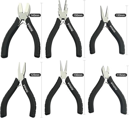 6-Piece Jewelry Pliers Set Jewelry Making Tools