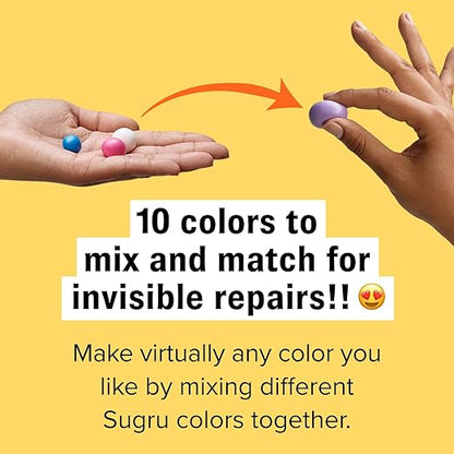 Tesa Sugru Super Glue- Waterproof Wood Glue for Home Improvement & Crafts - Use as a Poster Putty or Silicone Adhesive for Repairing & Bonding - 3 Pack - White (3.5g/ea)