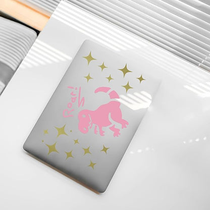 Ant Smart Adhesive Permanent Vinyl Compatible with Cricut Explore and Maker Series Without Cutting Mats, Create DIY Projects, Decals, Stickers & More (Pink, 13inch x 5ft)