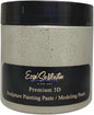 3D Sculpture Painting Paste|Texture Paste|Decorative Plaster|Ready to Use|Unique Metallic Pearl and Neon Colors|Ideal for Artwork|Stencil|Flowers|Texture and Art Relief|6 oz (Granite Stone)