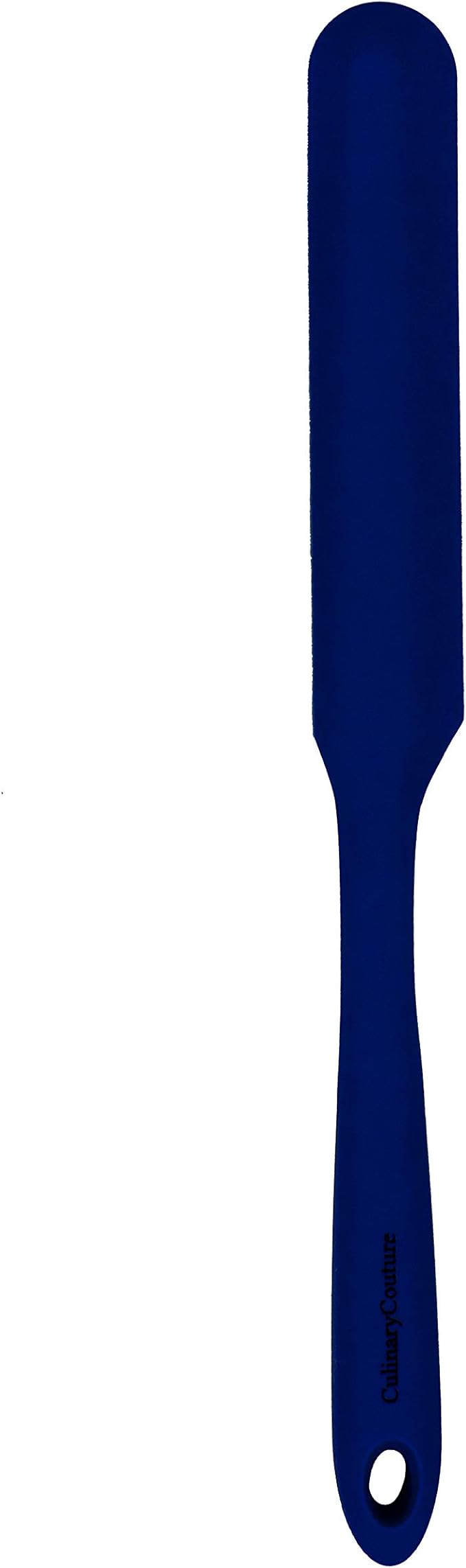 Culinary Couture 4-Piece Blue Baking Spatula Set - Rubber Spatulas Silicone Heat Resistant, BPA-Free - Spatula Set for Nonstick Cookware - Silicone Baking Utensils